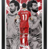 Mo Salah Framed A3 Fine Art Print